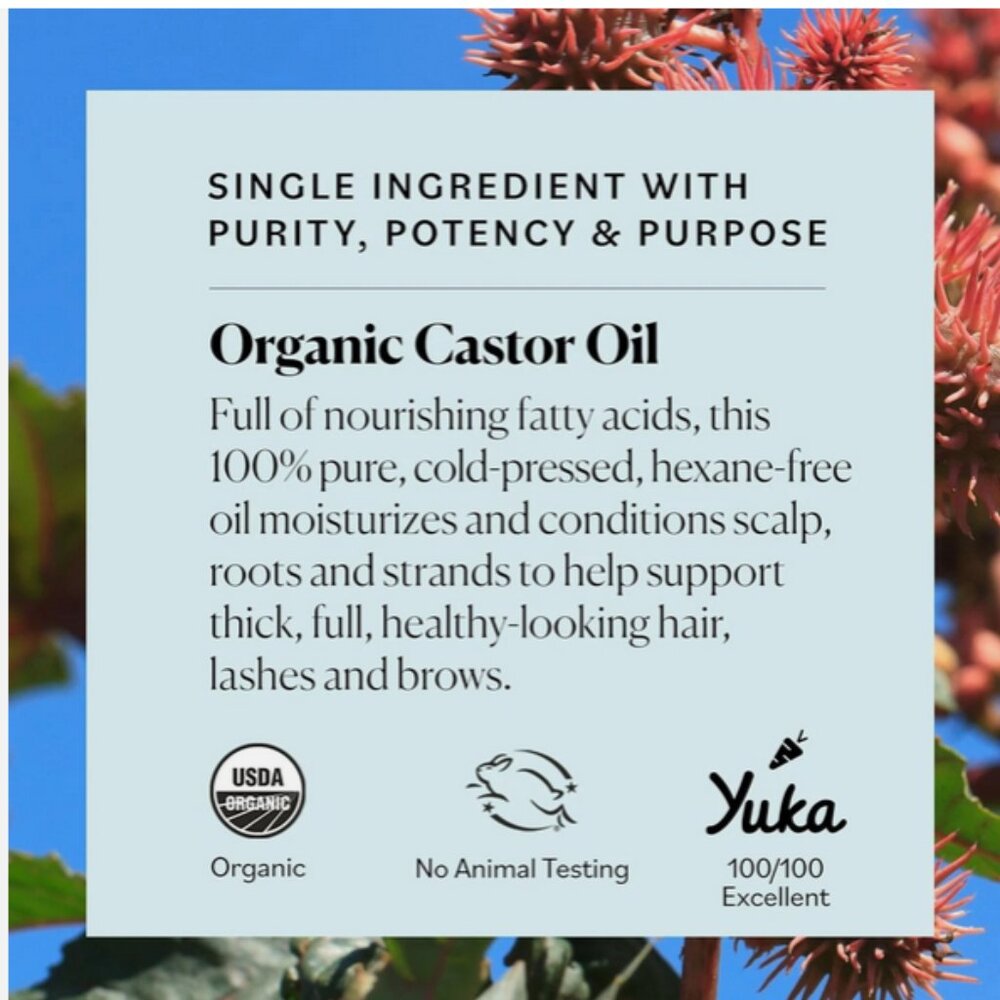 Sky Organics ~ Organic Castor Oil - 16 oz. Sealed - Picture 2 of 5
